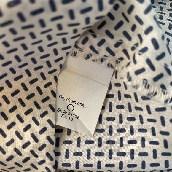 J Crew Calixta Flecked Silk Ruffle Blouse Top - Picture 5 of 8